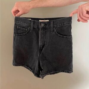 Levi’s Black Denim Shorts